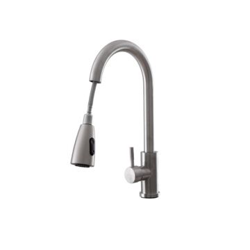 Baterie bucatarie cu dus extractabil si doua functii, seria VITAL FLOW FB-014-1