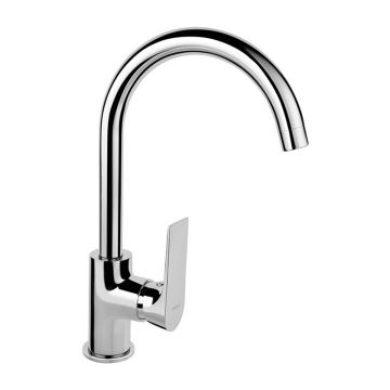 Baterie de bucătărie, Ferro, Algeo Square, crom, BAQ4