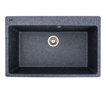 Chiuveta de bucatarie Elefant Premium Bogema, Grafit , 780 x 500 mm