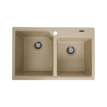 Chiuveta de bucatarie Elefant Premium Harmony , Safari bej 775x495 420 mm