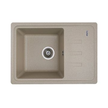 Chiuveta de bucatarie Elefant Premium Liana , Safari bej, 430x620 mm