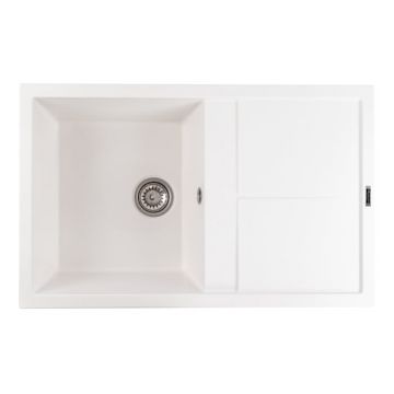 Chiuveta de bucatarie Elefant Premium Selena Alb 785x495mm