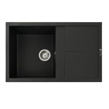Chiuveta de bucatarie Elefant Premium Selena Negru metalic 785x495mm