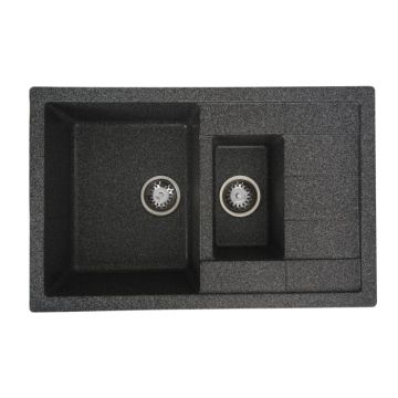 Chiuveta de bucatarie Elefant Premium Toskana Grafit 775x495 mm