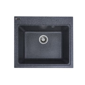Chiuveta din compozit de granit pentru bucatarie ELEFANT PREMIUM 5852 VESTA Grafit