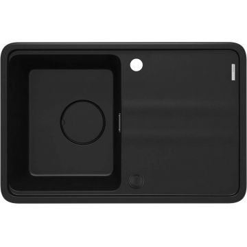 Chiuvetă din granit, 1-cuvă cu picurător, Momi, ZKM_N11A Chiuvetă din granit, 1-cuvă cu picurător, Momi, ZKM_N11A