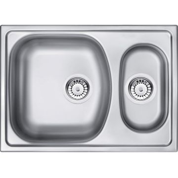 Chiuvetă din inox, 1,5-cuve, Xylo, ZEX_0503