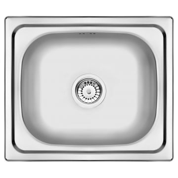 Chiuvetă din inox, 1-cuvă, Doppio, ZEN_0103