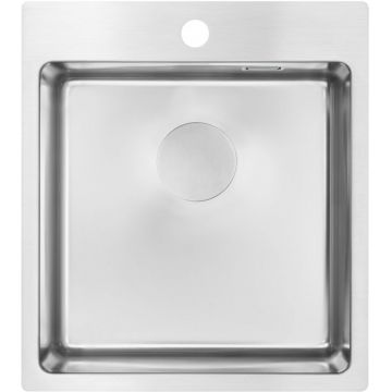 Chiuvetă din inox, 1-cuvă, Olfato, ZPO_010A