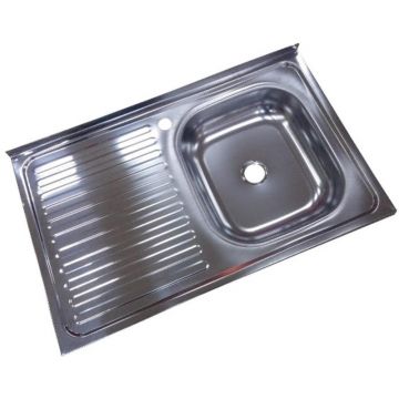 Chiuveta din Inox, Cuva Dreapta, 50 x 80 cm