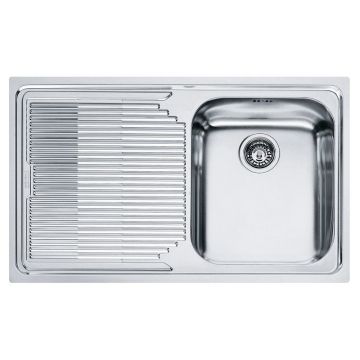 Chiuveta inox FRANKE  LOL 611 790X500 dr Dekor 101.0073.453 Chiuveta inox FRANKE  LOL 611 790X500 dr Dekor 101.0073.453