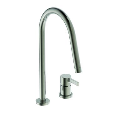 Baterie bucatarie Ideal Standard Gusto 218 argintiu Silver Storm 2 elemente