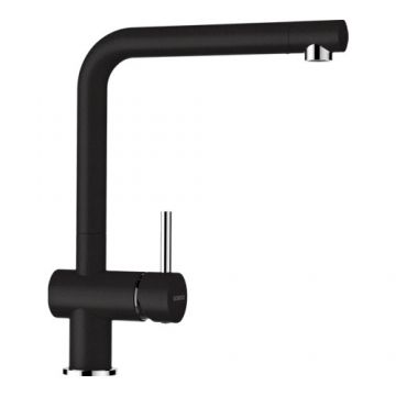 Baterie bucatarie Schock Epos Cristalite - Culoare Nero