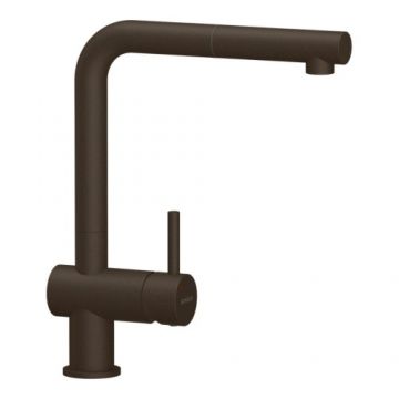 Baterie bucatarie Schock Epos Extractibila Cristadur - Culoare Bronzee