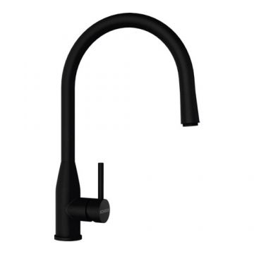 Baterie bucatarie Schock Kavus cu dus extractibil - Culoare puro