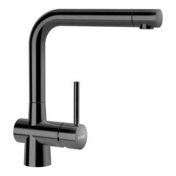 Baterie bucatarie Schock Laios - Culoare gunmetal