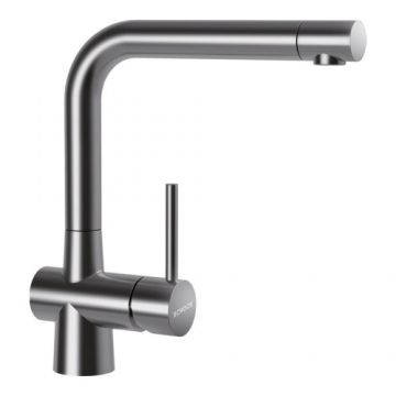 Baterie bucatarie Schock Laios - Culoare inox periat