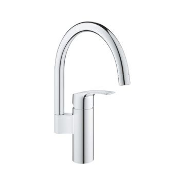 Baterie pentru Lavoar, Grohe Eurosmart, cu Monocomanda, Crom