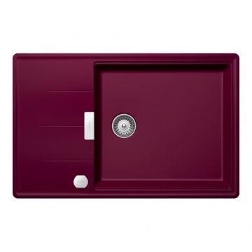 Chiuveta bucatarie granit Schock Tia D-100LS + cos scurgere ajustabil cadou - Dimensiune 780x500 mm