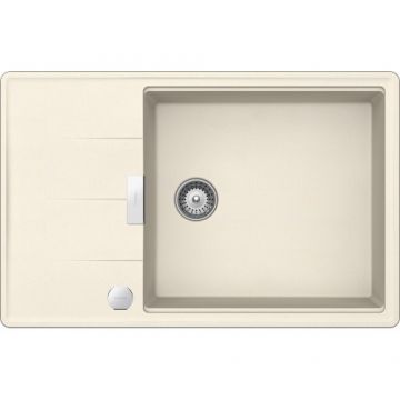 Chiuveta bucatarie granit Schock Tia D-100LS + cos scurgere ajustabil cadou - Dimensiune 780x500 mm