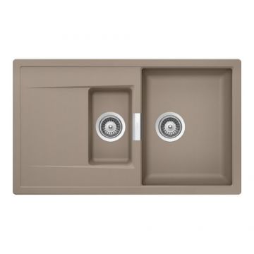 Chiuveta bucatarie Schock Mono D-150 + cos scurgere ajustabil cadou - Dimensiune 860x510 mm