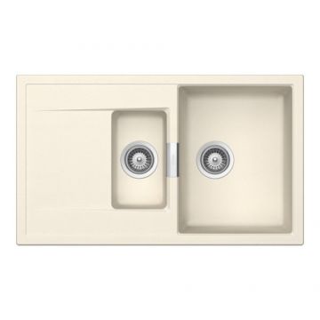 Chiuveta bucatarie Schock Mono D-150 + cos scurgere ajustabil cadou - Dimensiune 860x510 mm