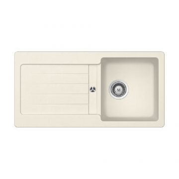 Chiuveta bucatarie Schock Typos D-100S + cos scurgere ajustabil cadou - Dimensiune 860x435 mm