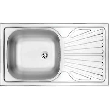 Chiuveta Deante Techno inox satinat 76x44 cm