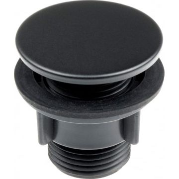 Dop pentru orificiul bateriei. pentru chiuveta de bucatarie, negru, Deante