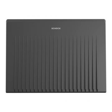 Scurgator vase Schock silicon negru mat 408x303x12 mm