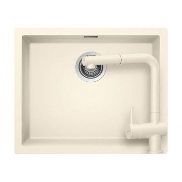 Set chiuveta bucatarie Schock Kaia N-100XL + baterie bucatarie Schock Epos Extensibil - Culoare magnoliaa