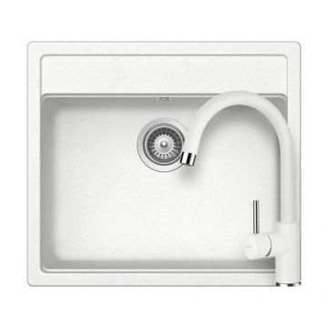 Set chiuveta bucatarie Schock Nemo N-100 + baterie Plutos - Culoare alpina