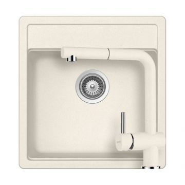 Set chiuveta bucatarie Schock Nemo N-100S + baterie EPOS Extensibila - Culoare Vanilla Schock