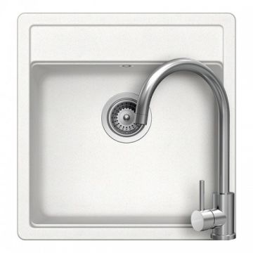 Set chiuveta bucatarie Schock Nemo N-100S Cristalite + baterie bucatarie Schock Prima - Culoare alpina