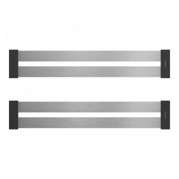 Set suport scurgator Schock 450x80x12 mm - Culoare inox periat