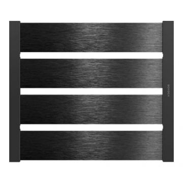 Suport scurgator Schock inox negru 392x336x12 mm