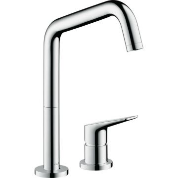 Baterie bucatarie cu pipa flexibila Hansgrohe Axor Scitterio M 240 cu 2 elemente
