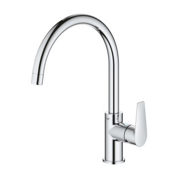Baterie bucatarie Grohe Start Edge monocomanda crom lucios