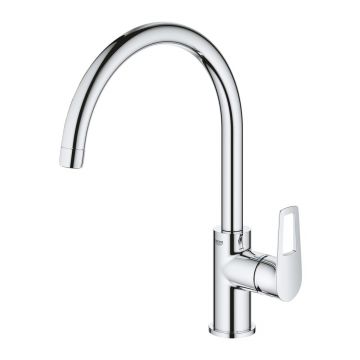 Baterie bucatarie Grohe Start Loop monocomanda crom lucios