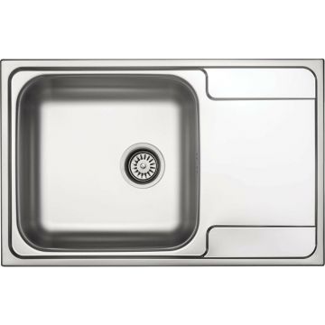 Chiuveta bucatarie inox Deante Soul 79x50 cm cu 1 cuva si picurator
