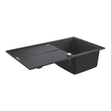 Chiuveta compozit Grohe K400 86x50.1 cm negru