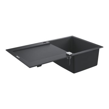 Chiuveta compozit Grohe K500 86x50.1 cm negru