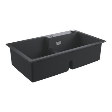 Chiuveta compozit Grohe K500 86x50.2 cm negru