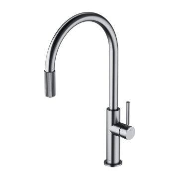 Baterie bucatarie cu sistem filtrare D1 nichel Omnires Switch cu 3 cai, pentru apa filtrata