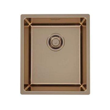 Chiuveta inox Alveus Monarch Kombino 20 finisaj negru metalizat 38x40 cm
