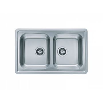 Chiuveta bucatarie inox doua cuve, Alveus Elegant 40