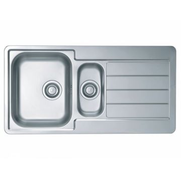 Chiuveta bucatarie inox doua cuve, Alveus Line 10