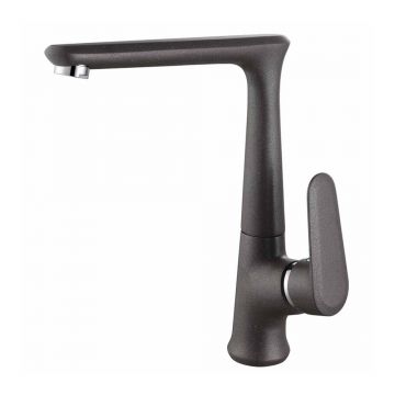 Baterie bucatarie Inter Ceramic monocomanda finisaj gri mat