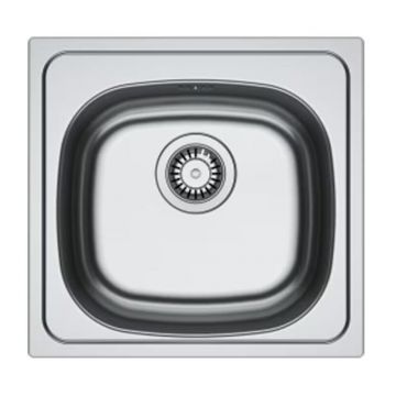 Chiuveta bucatarie inox Franke Spark 45.5x43.5 cm cu 1 cuva finisaj texturat