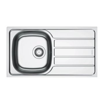 Chiuveta bucatarie inox Franke Spark 78x43.5 cm cu 1 cuva cu picurator dreapta finisaj lucios